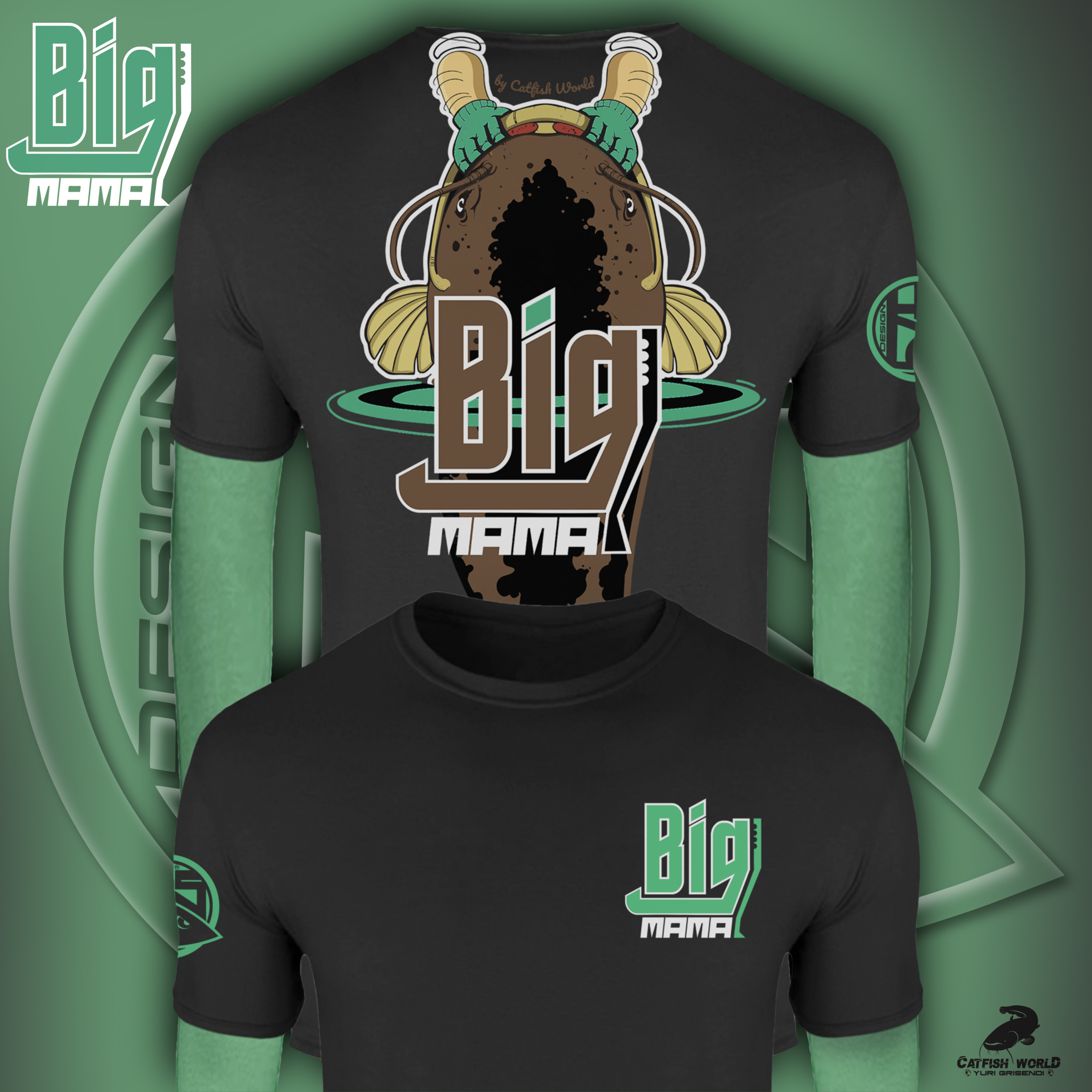 Hotspot Design Tričko Big Mama by Yuri Grisendi Velikost: L - Obrázek 2