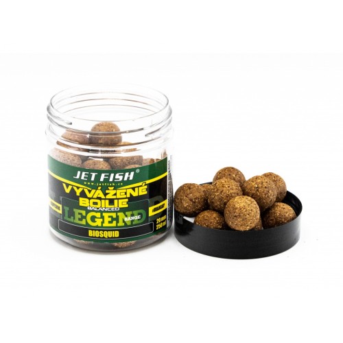 Jet Fish Vyvážené Boilie Legend Range Fermentovaná Ančovička 250ml Hmotnost: 250g, Průměr: 24mm