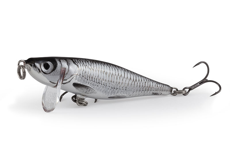 Salmo Wobler Thrill Sinking Black Metallic Bleak Délka: 7cm, Hmotnost: 13g, Maximální ponor: 1,5m