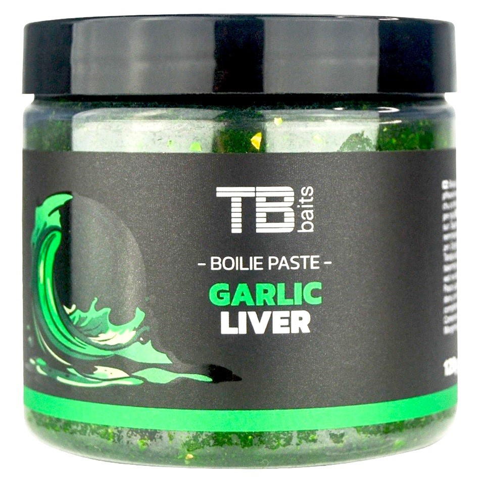 TB Baits Obalovací Pasta 200 ml Příchuť: Garlic Liver