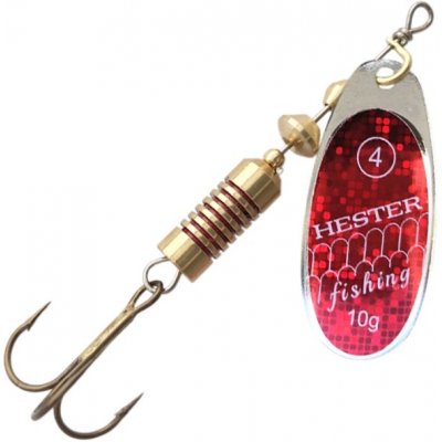 Hester Fishing Třpytka Osprey Red Hmotnost: 6g, Velikost: #3
