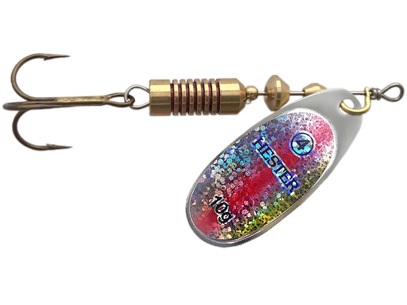 Hester Fishing Třpytka Rainbow Trout Hmotnost: 10g, Velikost: #4