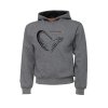 Savage Gear Mikina Junior Jaw Hoodie Grey Melange