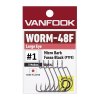 Vanfook Háčky Worm 48F Big Eye