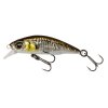 Savage Gear Wobler 3D Sticklebait Twitch Sinking Ayu Green Silver (Délka 4,5cm, Hmotnost 4g, Maximální ponor 4m)