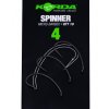 Korda Háčky Bez Protihrotu Spinner B