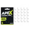 RidgeMonkey Háčky Ape-X Straight Point Bulk Pack 25ks