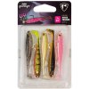 Fox Rage Gumová Nástraha Slick Shad UV Mixed Colour Packs 4 ks