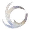 Pacchiarini Ocásky Dragon Tails Holographic Silver (Délka 7,5cm, Počet kusů 4ks, Velikost XL)