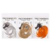 Pacchiarini Ocásky Dragon Tails Holographic Silver (Délka 7,5cm, Počet kusů 4ks, Velikost XL)