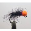 AZ-Fishing Nymfa s Tungstenovou Hlavou Black Orange