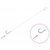 Delphin Feederový Návazec FLR Sting 6ks (Délka 12cm / Trn 5mm, Průměr 0,22mm, Velikost háčku #12)