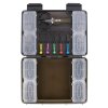 korum tackle box slim blox loaded