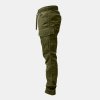 kumu lehke kalhoty utility cargos khaki (2)