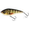 Westin Wobler Swim Glidebait Low Floating 3D Amber Perch (Délka 10cm, Hmotnost 31g, Maximální ponor 1m)