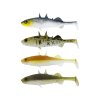 Westin Gumová Nástraha Stanley The Stickleback Shadtail Clear Water Mix 9 (Délka 5,5cm, Hmotnost 1,5g, Počet kusů 4ks)