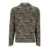 Simms Tričko BugStopper Sflex Hoody Shroud Loden
