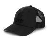 black cat ksiltovka black trucker cap