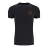 Simms Tričko Stacked Bass T-Shirt Charcoal Heather  (Velikost M)