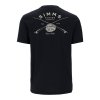 Simms Tričko Classic Tackle T-Shirt Black  (Velikost S)