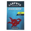 Carp'R'Us Rovnátko Kickers Red 10ks (Velikost Large)