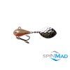 SpinMad Nástraha Tail Spinner Bronze Flash (Hmotnost 10g, Varianta Wir)