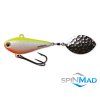 SpinMad Nástraha Tail Spinner Lime Flash (Hmotnost 35g, Varianta Turbo)