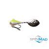 SpinMad Nástraha Tail Spinner Lime Flash (Hmotnost 35g, Varianta Turbo)