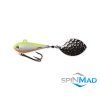SpinMad Nástraha Tail Spinner Lime Flash (Hmotnost 35g, Varianta Turbo)
