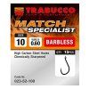 Trabucco Háčky Match Specialist Barbless 15ks