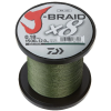 Daiwa Pletená Šňůra J-Braid Barva Dark Green 1m