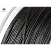 Hell-Cat Splétaná Šňůra Round Braid Power Black 1000m