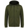 Navitas Mikina Sherpa Zip Hoody Green