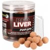 Starbaits Plovoucí Boilie Red Liver Fluo 80g 14mm
