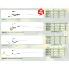 Mikado Návazec Method Feeder 10 cm s Gumičkou Bait Band - Vlasec 8 ks (Průměr 0,25mm, Velikost háčku #8)