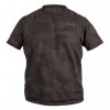 avid carp tricko distortion camo t shirt