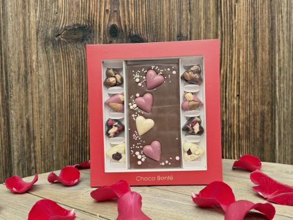 Choco Bonte valentyn Srdce AZ GARDEN