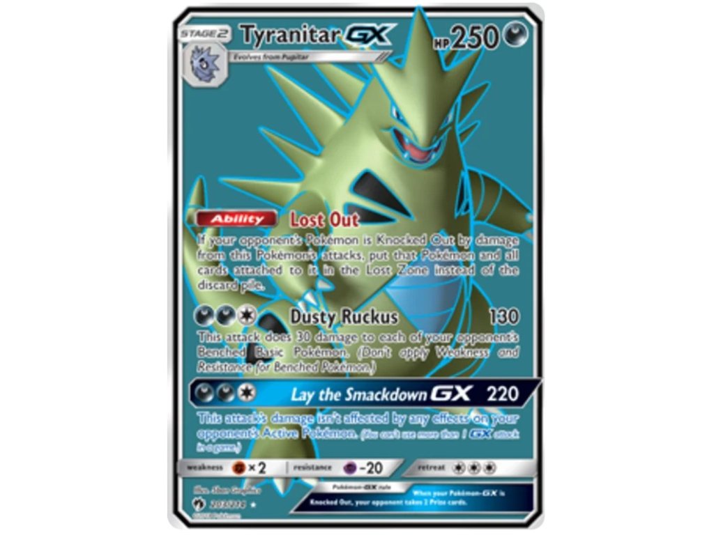 U203Tyranitar GX.LOT.203.24772