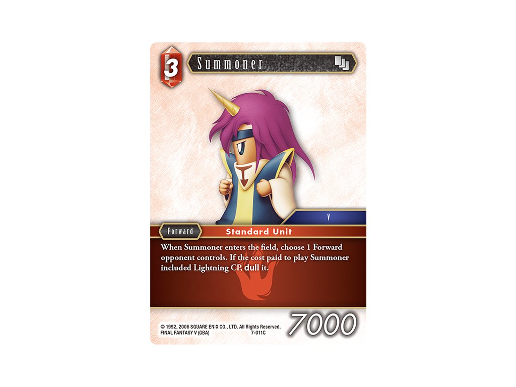 7 011C eg Summoner