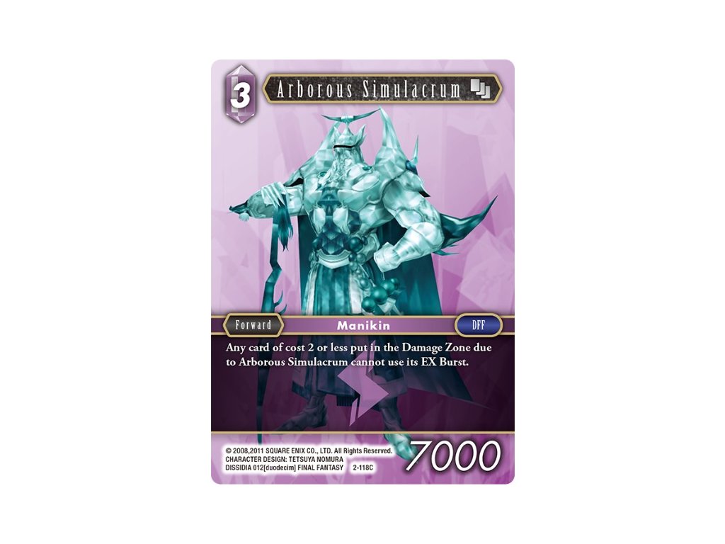 2 118C eg Arborous Simulacrum