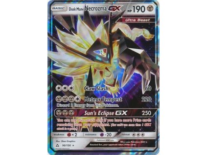 Dusk Mane Necrozma GX - 90/156 - Ultra Prism