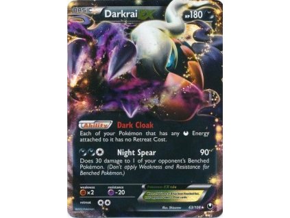 Darkrai EX - 63/108 - Dark Explorers