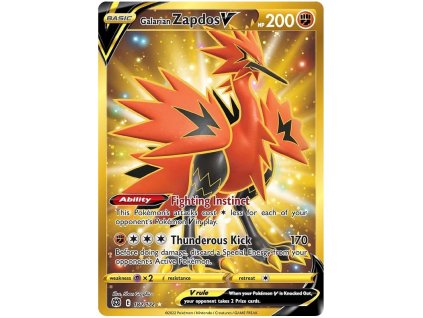 Galarian Zapdos V.SWSH09.182.42932