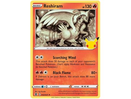 Reshiram.25TH.2.40541