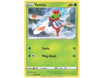 Yanma 001/072 - Shining Fates