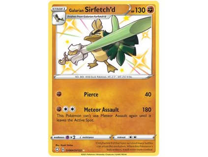 Galarian Sirfetchd.SWSH45.SV64.37147