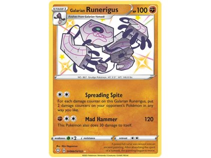 Galarian Runerigus.SWSH45.SV66.37149
