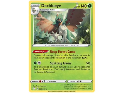 Decidueye 008/072 - Shining Fates