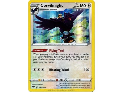 Corviknight 156/189 - Darkness Ablaze