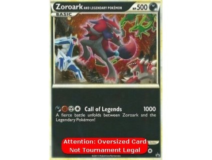 Zoroark and Legendary Pokémon - Promo OVERSIZE